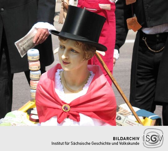 Festumzug zur 800-Jahr-Feier von Wermsdorf