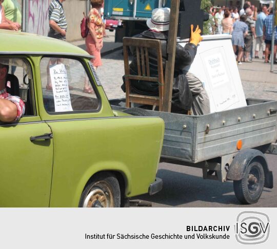 Festumzug zur 800-Jahr-Feier von Wermsdorf