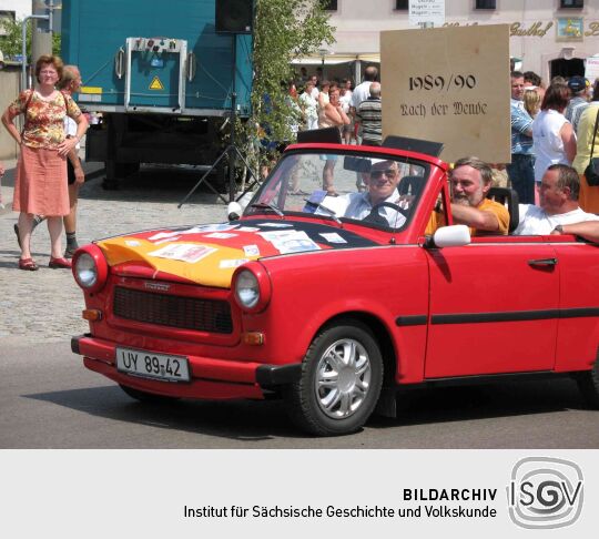 Festumzug zur 800-Jahr-Feier von Wermsdorf