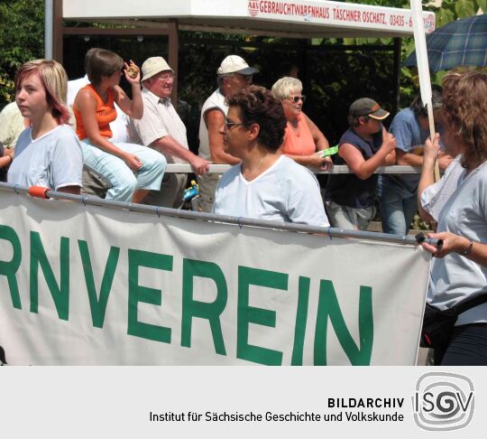 Festumzug zur 800-Jahr-Feier von Wermsdorf