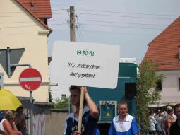 Bild: Festumzug zur 800-Jahr-Feier von Wermsdorf