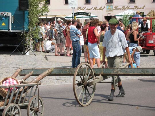 Festumzug zur 800-Jahr-Feier von Wermsdorf