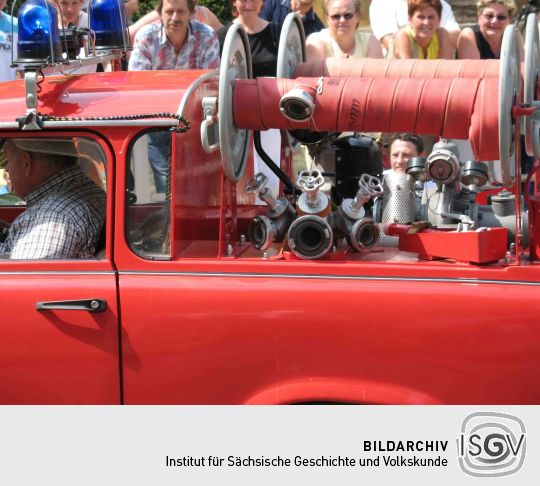 Festumzug zur 800-Jahr-Feier von Wermsdorf