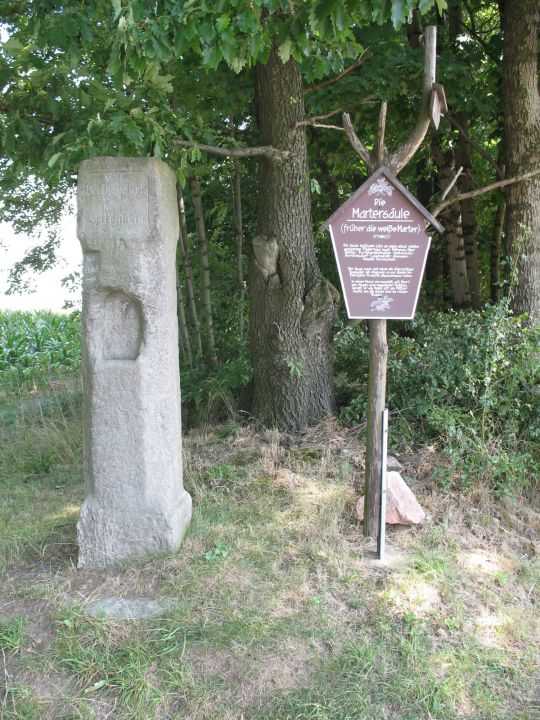 Martersäule in Berthelsdorf