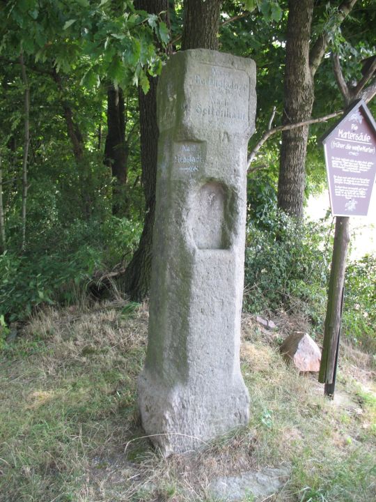 Martersäule in Berthelsdorf