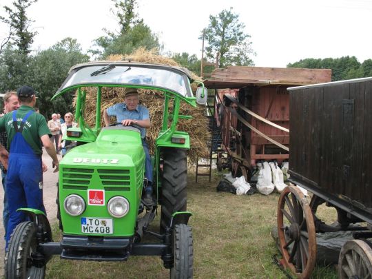 Dreschmaschinenfest in Luppa