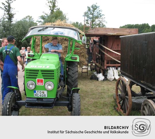 Dreschmaschinenfest in Luppa