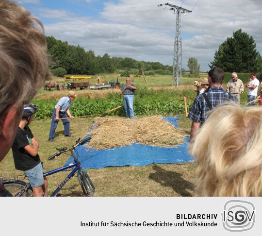 Dreschmaschinenfest in Luppa