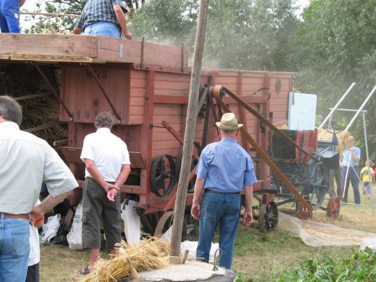 Dreschmaschinenfest in Luppa