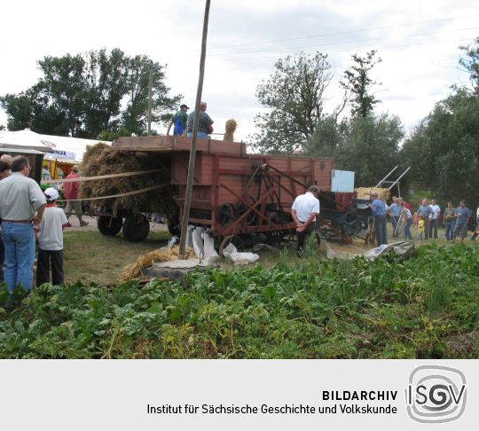 Dreschmaschinenfest in Luppa