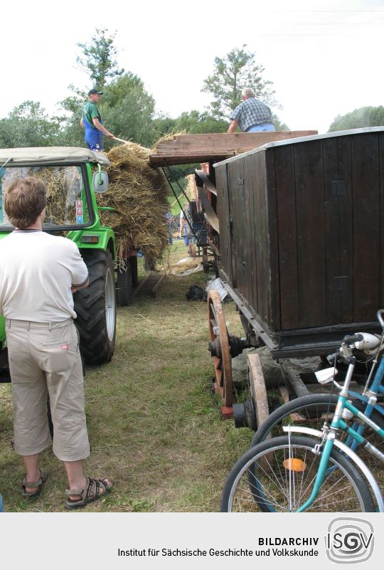 Dreschmaschinenfest in Luppa