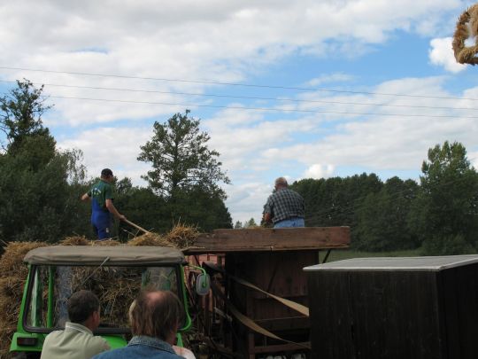 Dreschmaschinenfest in Luppa