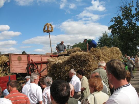 Dreschmaschinenfest in Luppa