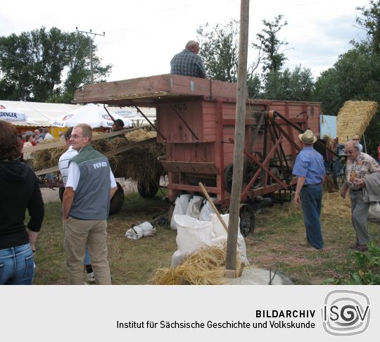 Dreschmaschinenfest in Luppa