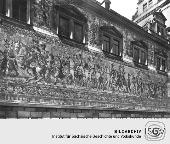 Postkarte Fürstenzug