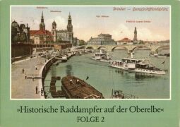 Bild: Postkarte "Historische Raddampfer auf der Oberelbe Folge 2"