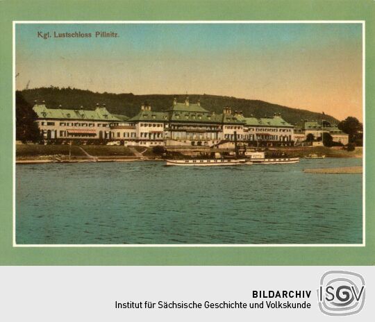 Postkarte Schloss Pillnitz
