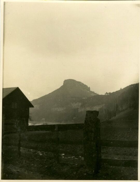 Blick auf den Lilienstein