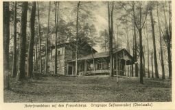 Bild: Bildpostkarte "Naturfreundehaus auf dem Frenzelsberge"