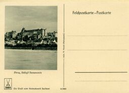 Postkarte "Ein Gruß vom Heimatwerk Sachsen"