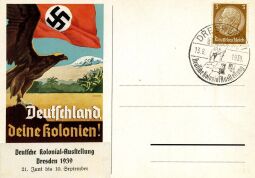 Postkarte "Deutschland deine Kolonien!"