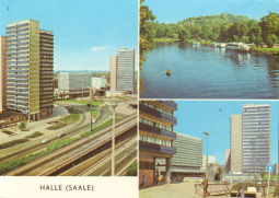 Postkarte: Halle (Saale)