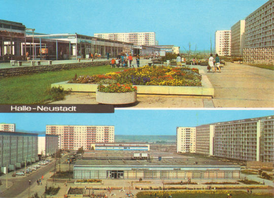 Postkarte: Halle-Neustadt (Saale)