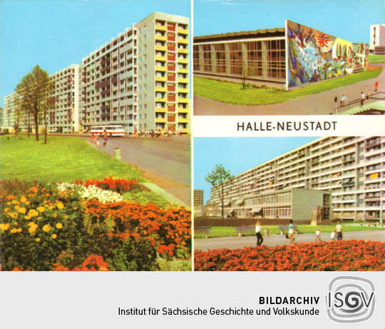 Postkarte: Halle (Saale)