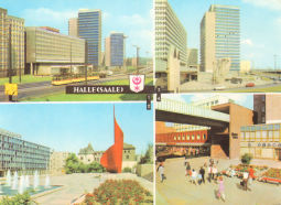 Postkarte: Halle (Saale)