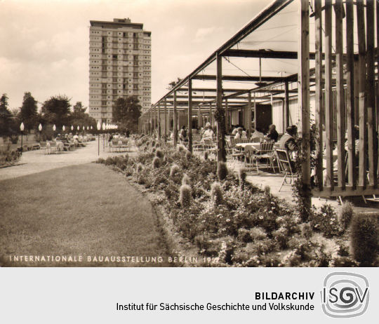 Postkarte: Internationale Bauaustellung Berlin 1957