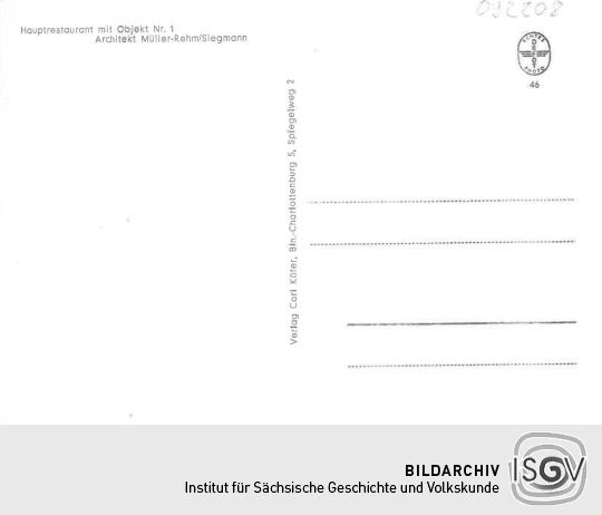 Postkarte: Internationale Bauaustellung Berlin 1957