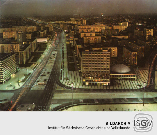 Postkarte:  Berlin - Hauptstadt der DDR