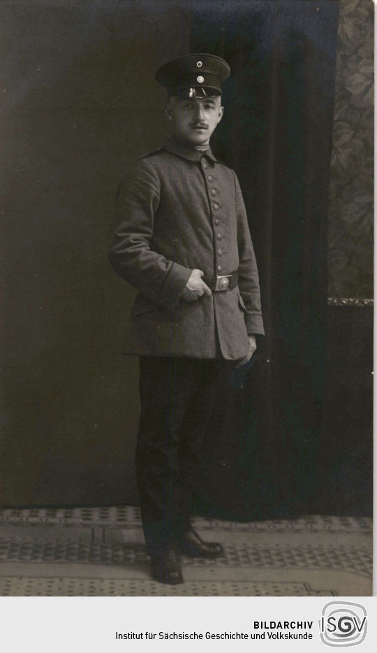 Postkarte: Paul Richter  in Uniform