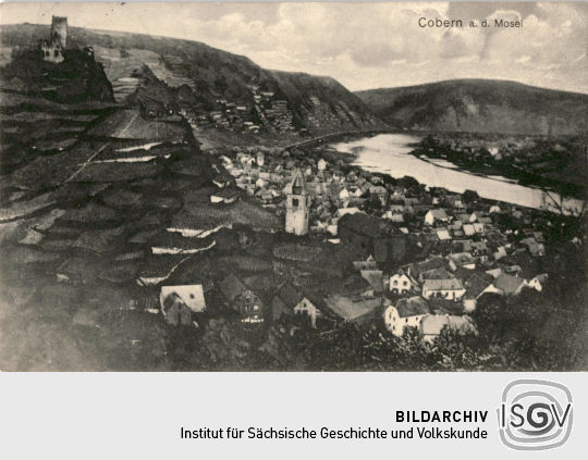 Postkarte: "Cobern a. d. Mosel"