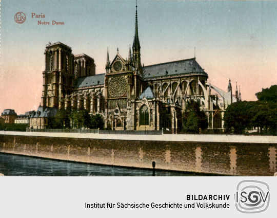 Postkarte: "Paris Notre Dame"