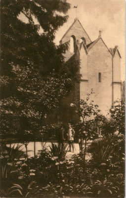 Postkarte: "Laon Templerkapelle"