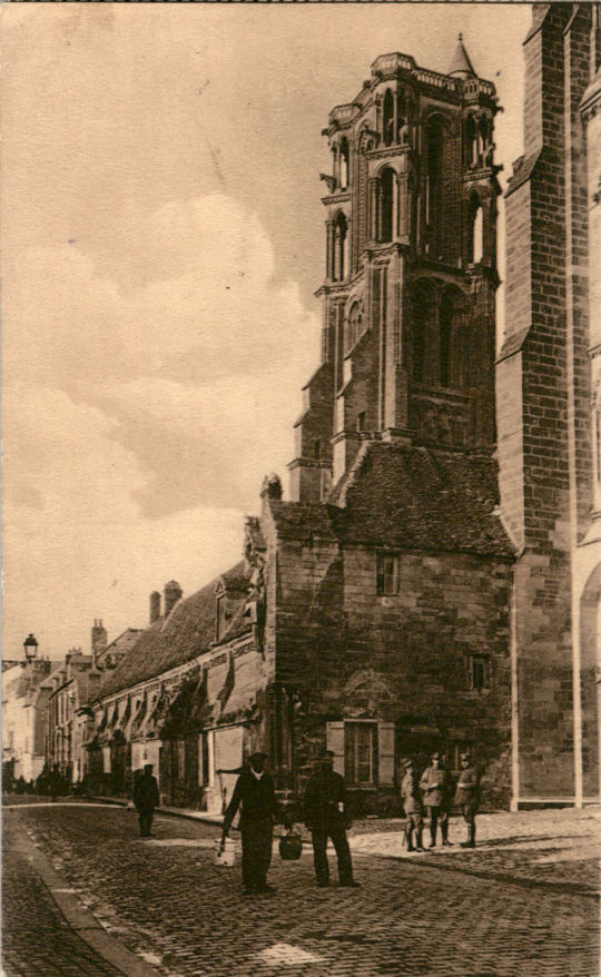 Postkarte: "Laon Kathedrale"