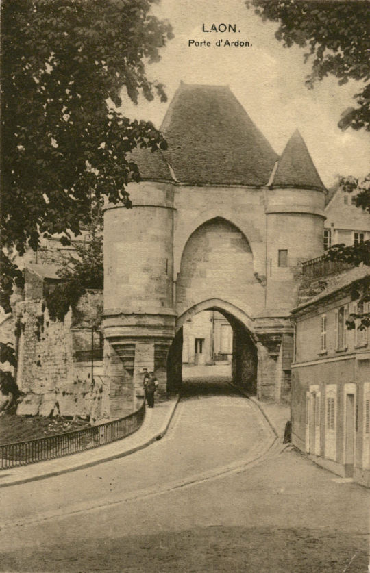 Postkarte: "Laon Porte d'Ardon"