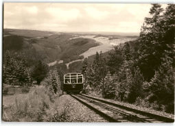 Postkarte 'Oberweissbach i. Thür. - Bergbahn'