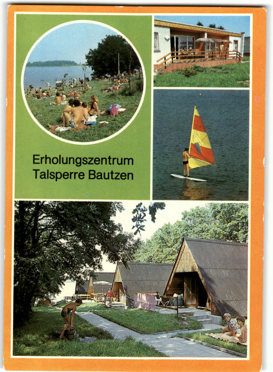 Postkarte 'Erholungszentrum Talsperre Bautzen'