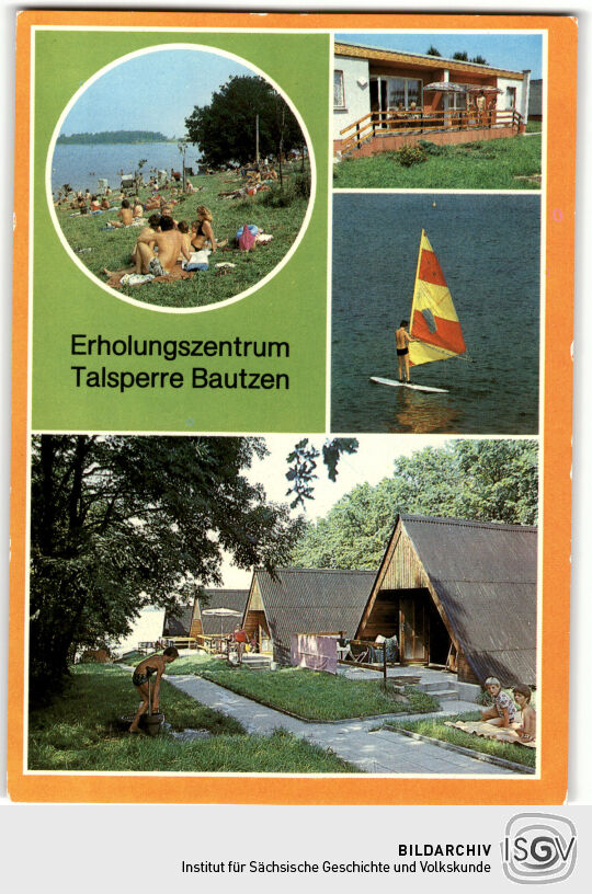 Postkarte 'Erholungszentrum Talsperre Bautzen'