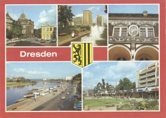 Postkarte: Dresden