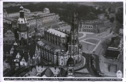 Bild: Dresden. Schloss mit Kath. Hofkirche, Semperoper und Zwinger