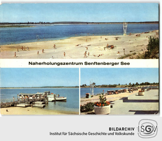 Postkarte 'Naherholungszentrum Senftenberger See'