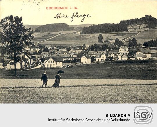 Postkarte: Ebersbach i. Sa.