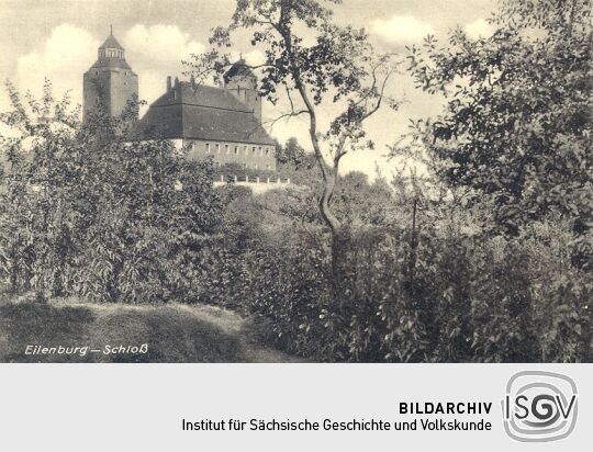 Postkarte: Schloss, Eilenburg