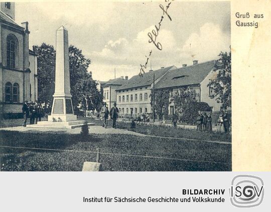 Postkarte "Gruß aus Gaußig"