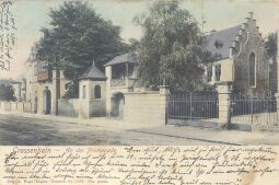 Bild: Postkarte: An der Promenade, Großenhain