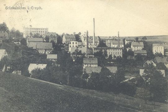 Postkarte "Grünhainichen i. Erzgeb."