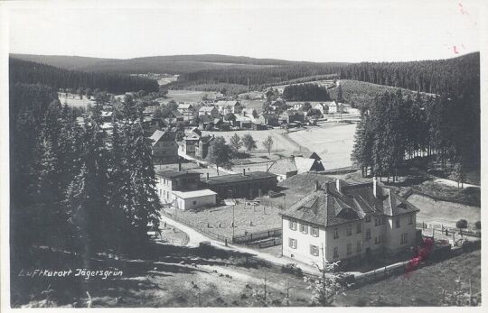 Bildpostkarte "Luftkurort Jägersgrün"